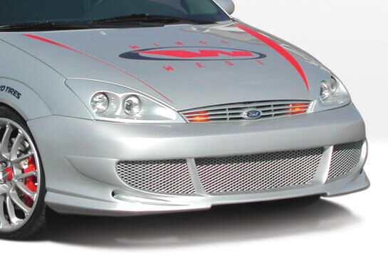 2000-2004 Ford Focus 4dr BigMouth Style Wings West Body Kit