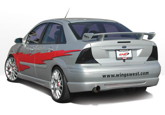 2000-2004 Ford Focus 4dr BigMouth Style Wings West Body Kit