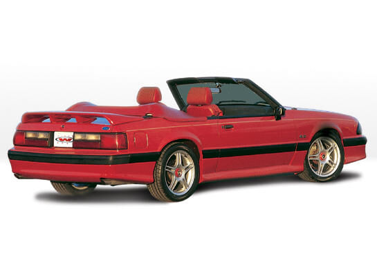 1987-1993 Ford Mustang LX Cobra Style Wings West Body Kit