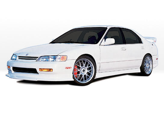 1994-1995 Honda Accord 4dr Touring Style Wings West Body Kit - WW-890278