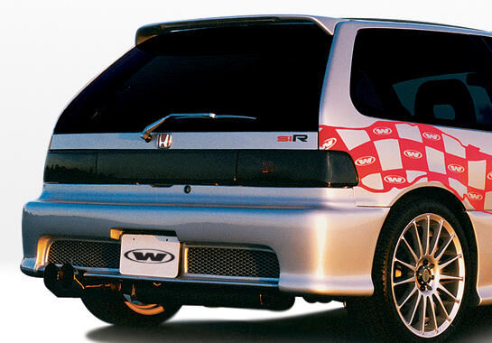1988-1991 Honda Civic HB Racing Series Style Wings West Body Kit