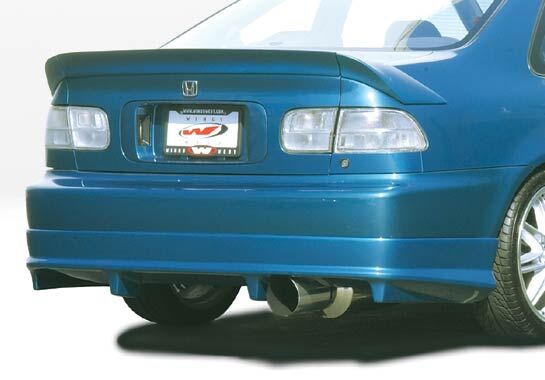 1992-1995 Honda Civic 2dr G5 Style Wings West Body Kit