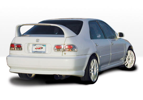 1992-1995 Honda Civic 4dr Racing Series Style Wings West Body Kit