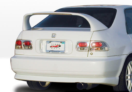 1992-1995 Honda Civic 4dr Racing Series Style Wings West Body Kit