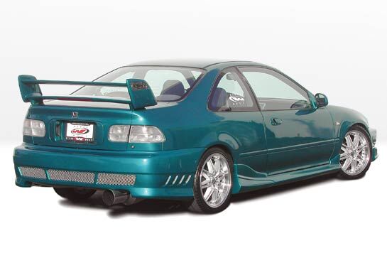 1992-1995 Honda Civic 2dr Revolver Style Wings West Body Kit