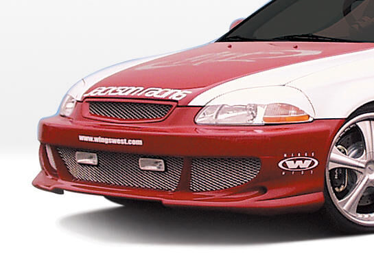 1996-1998 Honda Civic 3dr BigMouth Style Wings West Body Kit