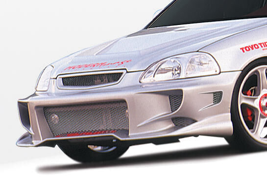 1996-1998 Honda Civic 3dr Aggressor Style Wings West Body Kit