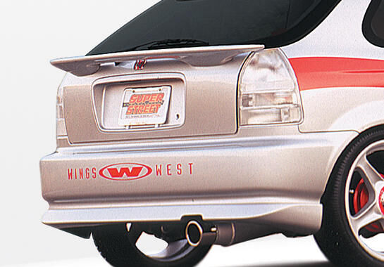 1996-1998 Honda Civic 3dr Aggressor Style Wings West Body Kit