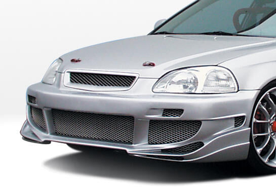 1996-1998 Honda Civic 2dr Avenger Style Wings West Body Kit