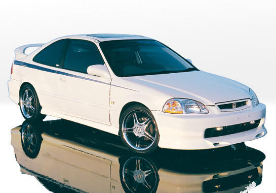 1996-1998 Honda Civic 2dr Racing Series Style Wings West Body Kit - WW-890132