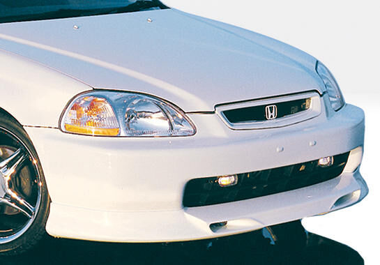 1996-1998 Honda Civic 2dr Racing Series Style Wings West Body Kit