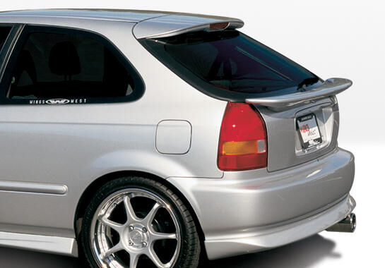 1996-1998 Honda Civic 3dr Racing Series Style Wings West Body Kit
