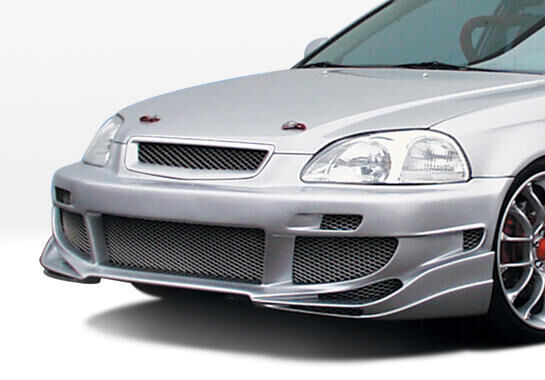1999-2000 Honda Civic 2dr Avenger Style Wings West Body Kit