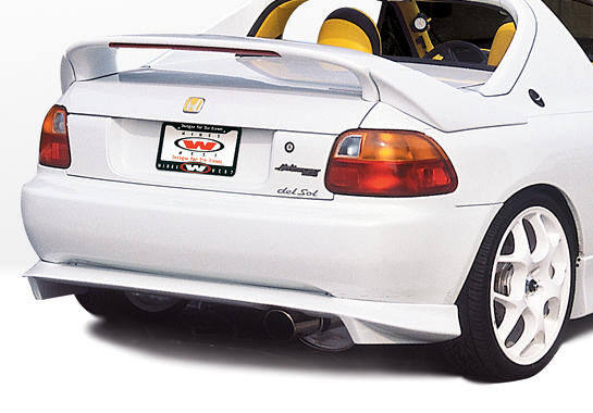 1993-1996 Honda Del Sol Racing Series Style Wings West Body Kit