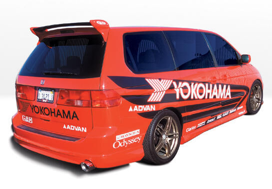 1999-2004 Honda Odyssey W Type Style Wings West Body Kit