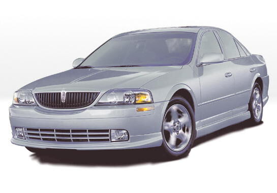 2000-2002 Lincoln LS Cutom Style Wings West Ground Effects Kit