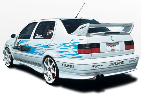 1993-1998 Volkswagen Jetta Custom Style Wings West Body Kit - Fast & Furious