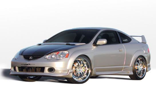 2002-2004 Acura RSX G5 Style Body Kit w/Extreme Fender Flares by Wings West