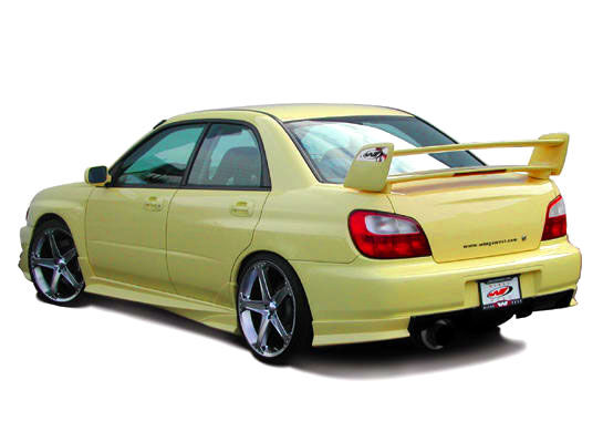 2002-2003 Subaru WRX W-Type Style Wings West Body kit