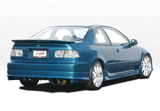 1992-1995 Honda Civic 2dr BigMouth Style Wings West Body Kit