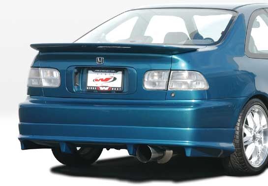 1992-1995 Honda Civic 2dr BigMouth Style Wings West Body Kit