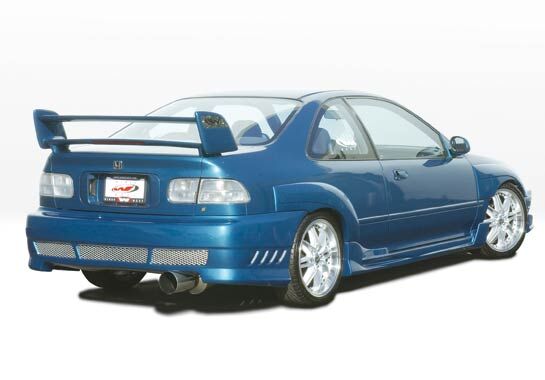 1992-1995 Honda Civic 2dr Revolver w Flares Style Wings West Body Ki