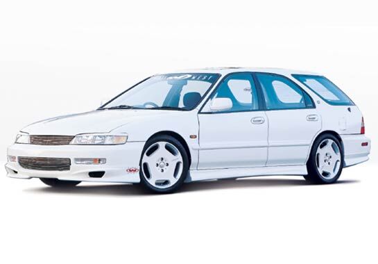 1996-1997 Honda Accord Wagon W Type Style Wings West Body Kit - WW-890322