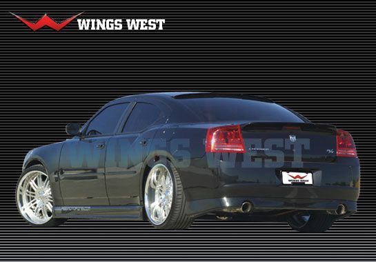 2006-2010 Dodge Charger Custom Style Wings West Body Kit