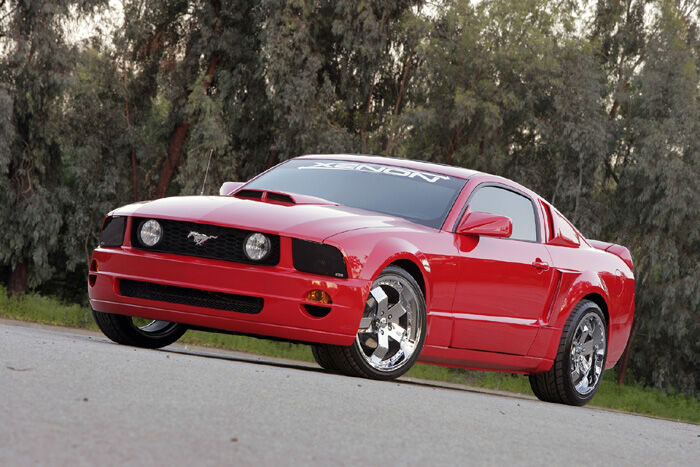 2005-2009 Ford Mustang 2dr V6 V8 Xenon 6pc Urethane Body Kit