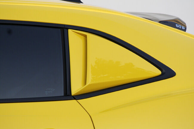 2010-2012 Chevy Camaro 2dr Xenon Urethane Rear Window Scoops