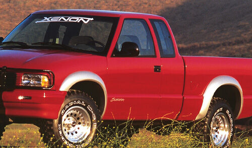 1994-2004 Chevy S-10 Xenon Urethane 1.75" 4pc Fender Flare Kit - XEN-8240