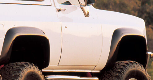 1981-1987 Chevy C/K C10 K10 2dr Xenon Urethane 4pc Fender Flare Kit