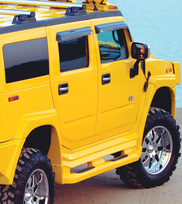 2003-2009 Hummer H2 4dr Xenon Urethane 8pc Fender Flare Kit