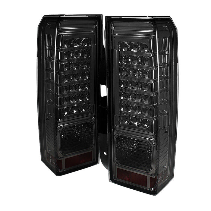 2006-2009 Hummer H3 Smoke LED Tail Lights - ALT-ON-HH306-LED-SM