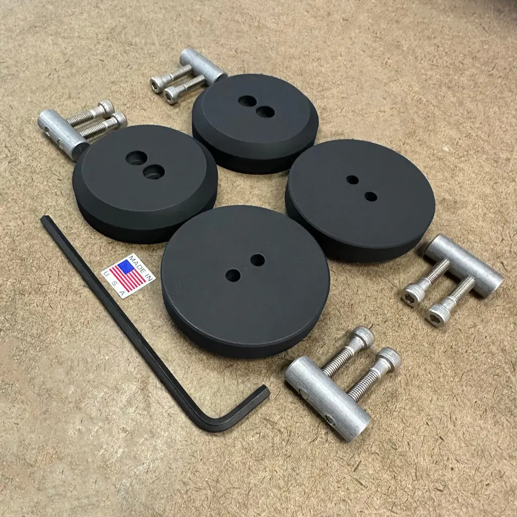 2020-2023 Tesla Model Y Stealth Lift Pads Satin Black - 01334204