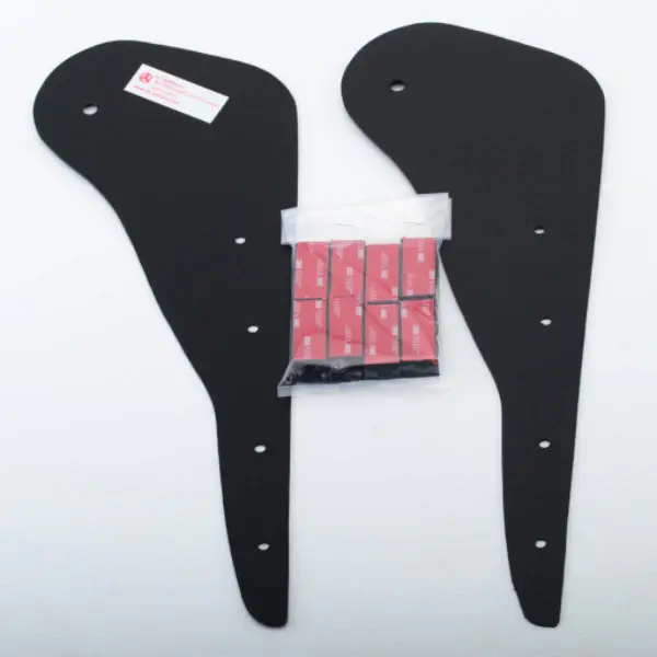 2015-2023 Ford Mustang Deluxe Rear Rock Guards