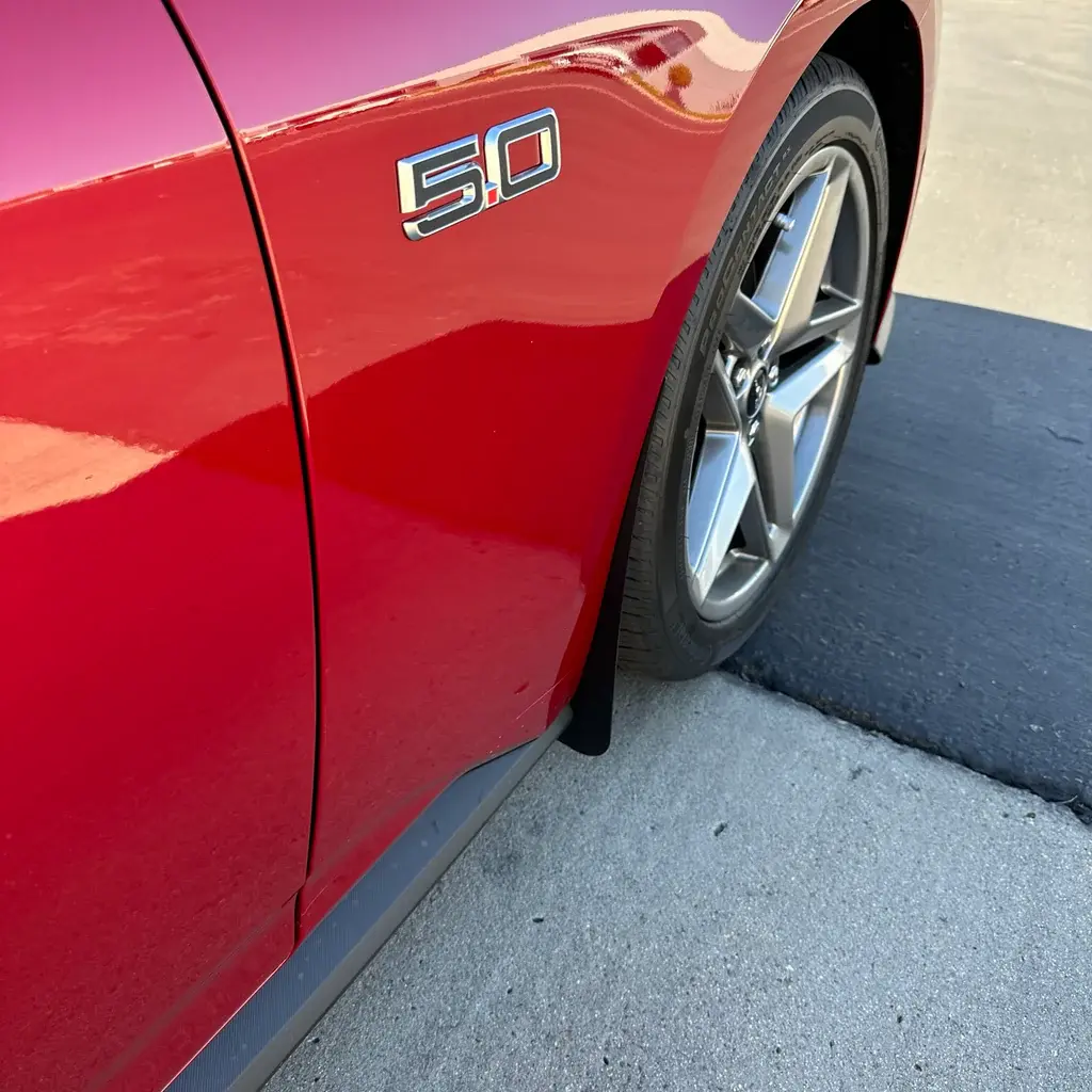 2024 Ford Mustang GT/ECO/PP/Dark Horse/Premium Standard Front + Rear Rock Guards