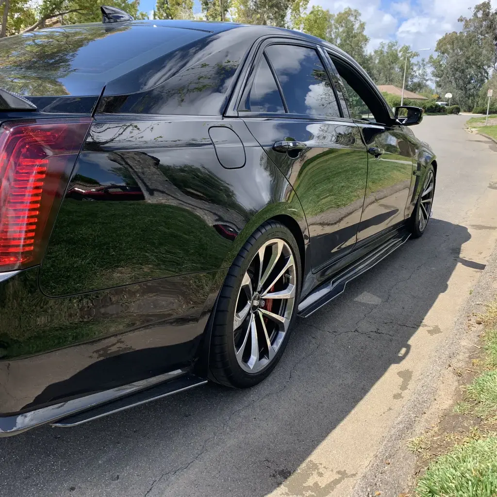 2016-2019 Cadillac CTS CTS-V Coupe Front + Rear Rock Guard - 03212804