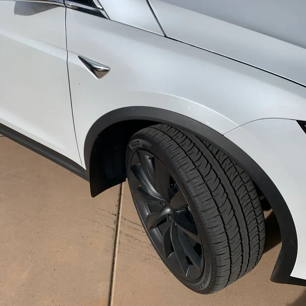 2015-2022 Tesla Model X Front + Rear Rock Guards