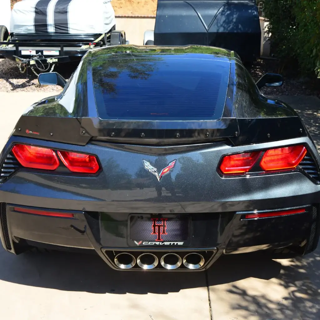 2015-2019 Chevrolet Corvette C7 Wicker Bill Dark Tint - 05101003