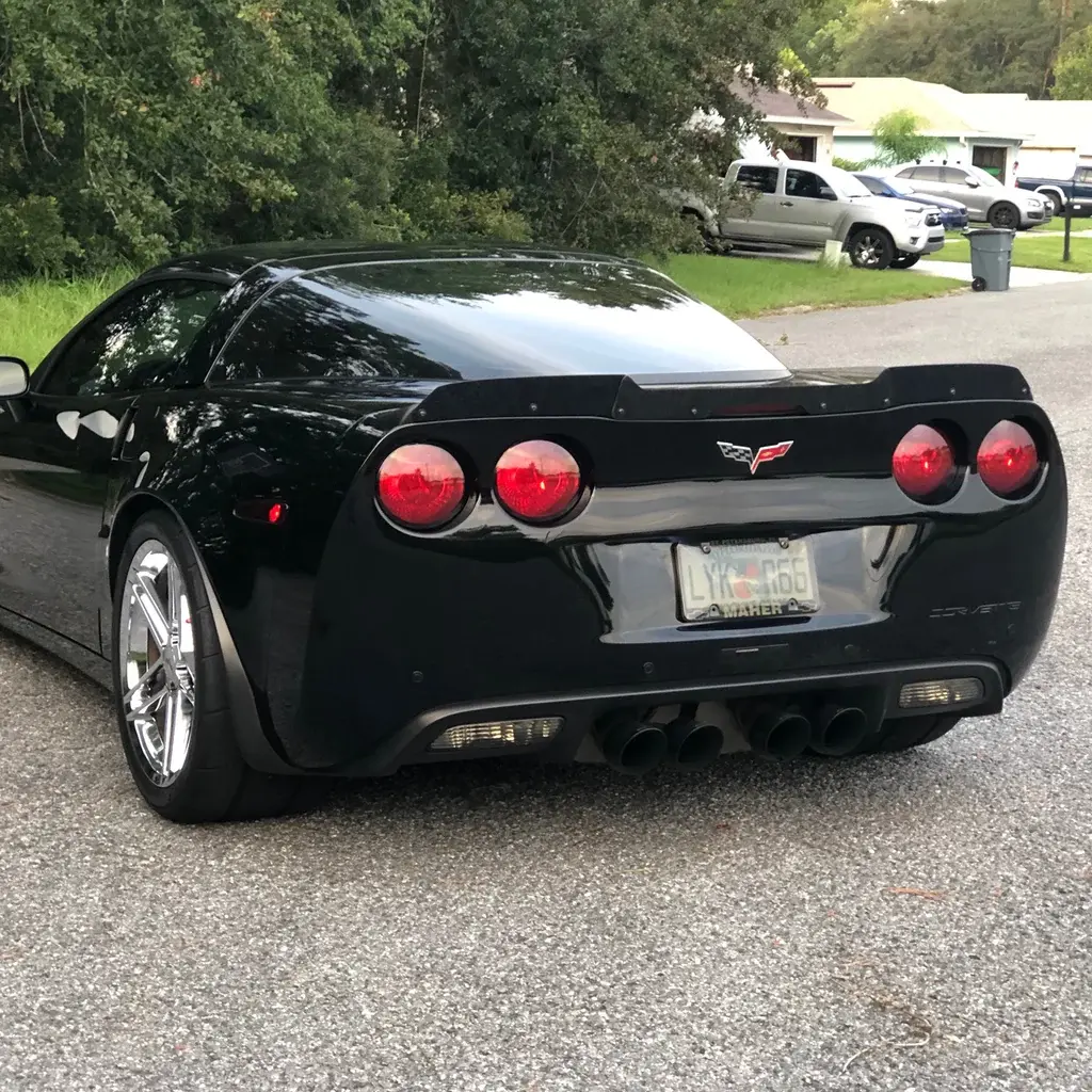 2005-2013 Chevrolet Corvette C6 OEM-Style Wicker Bill Standard (Spoiler Not Included)