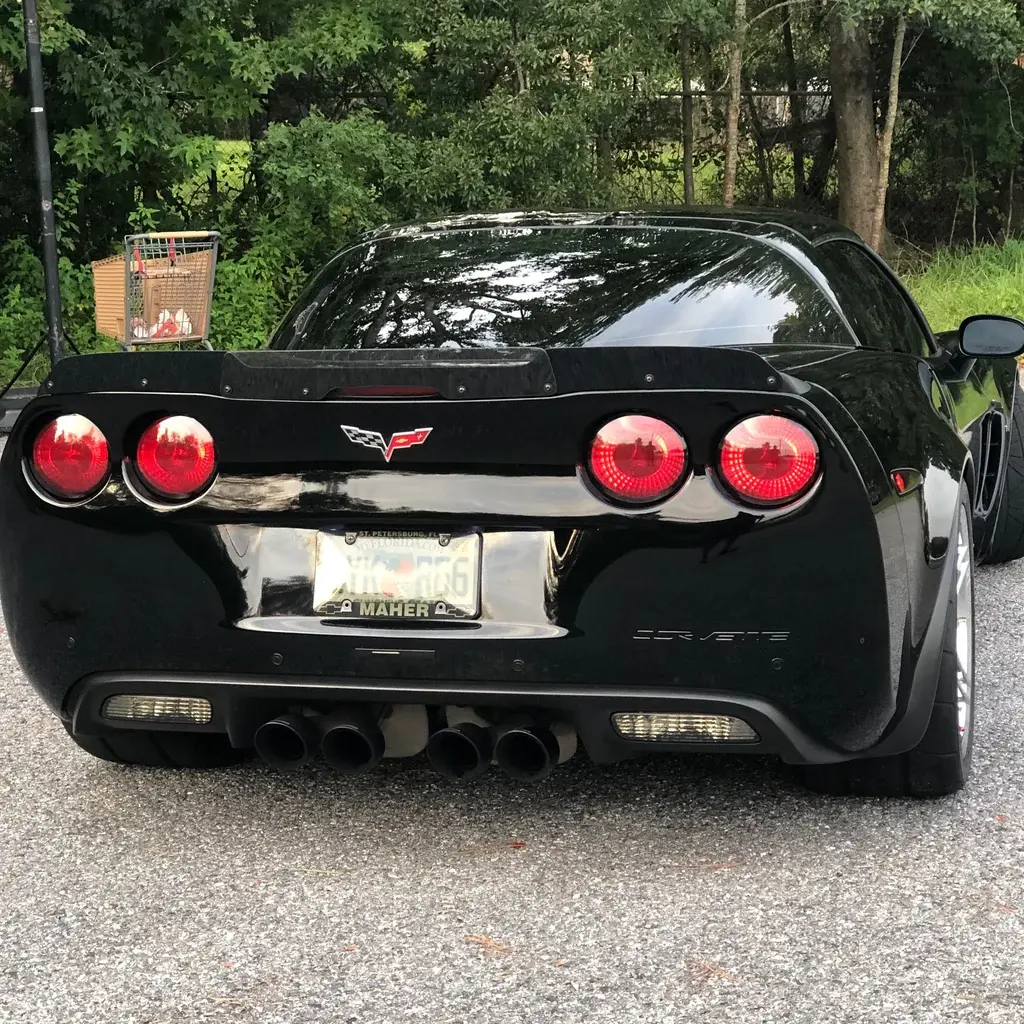 2005-2013 Chevrolet Corvette C6 OEM-Style Wicker Bill Standard (Spoiler Not Included)