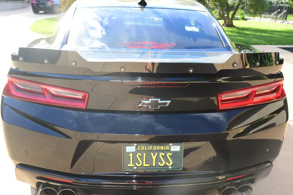 2016-2024 Chevrolet Camaro ACS-Style Wicker Bill Dark Tint