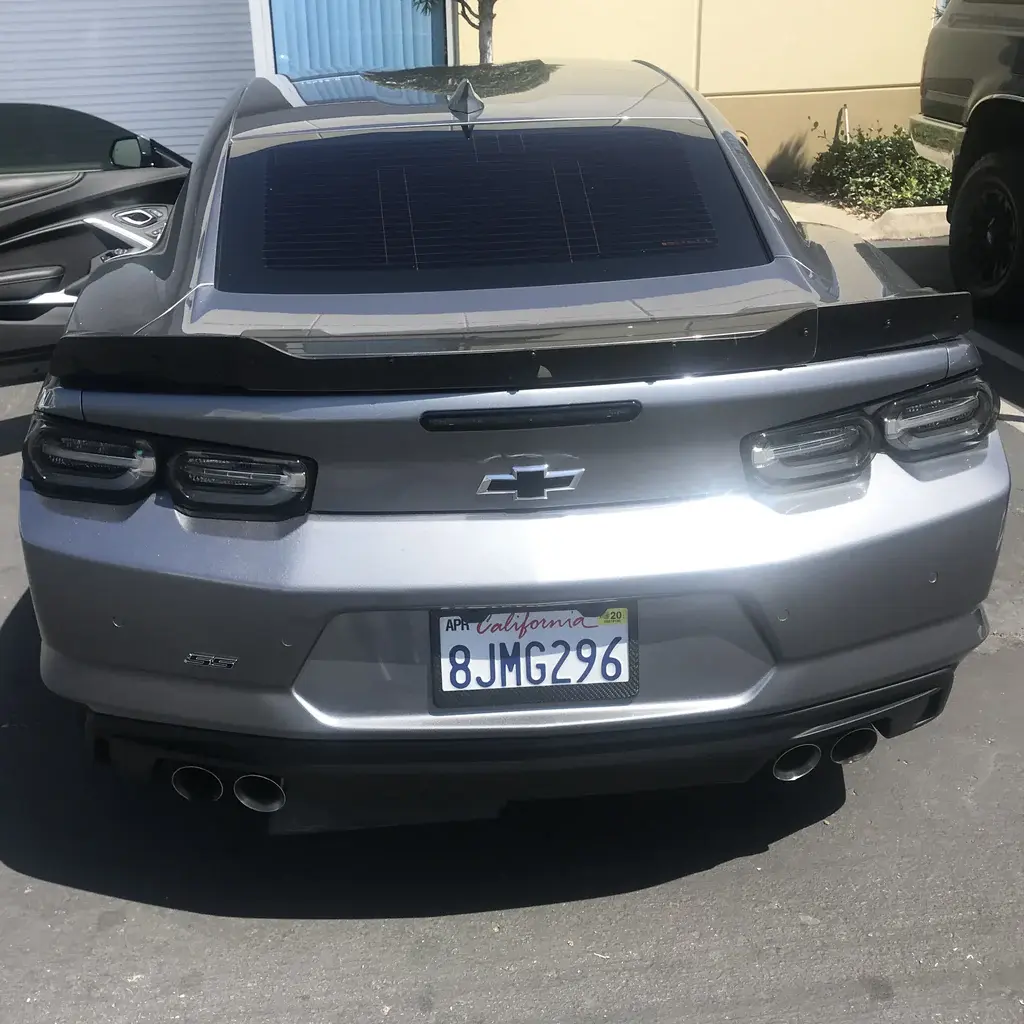 2019-2024 Chevrolet Camaro SS Wide w/Camera Wicker Bill Dark Tint