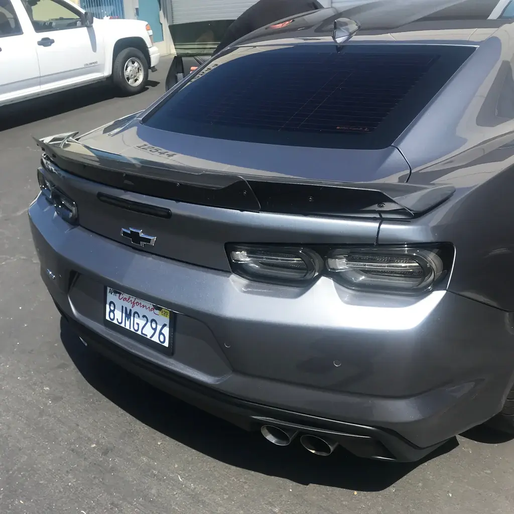 2019-2024 Chevrolet Camaro SS Wide w/Camera Wicker Bill Dark Tint - 05119614