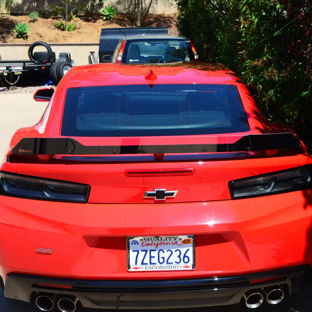 2016-2024 Chevrolet Camaro SS Wicker Bill Dark Tint - 05119704
