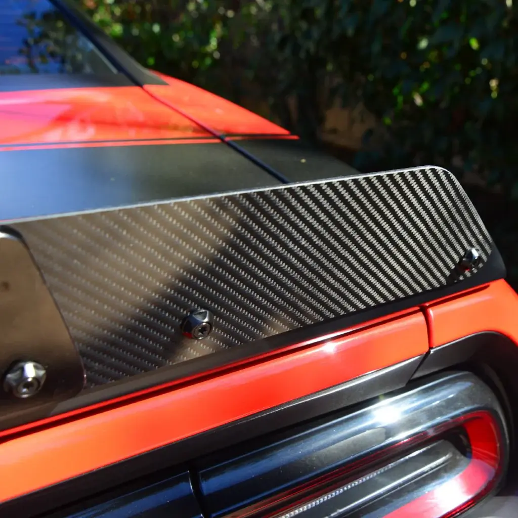 2009-2023 Dodge Challenger Wicker Bill Carbon Fiber