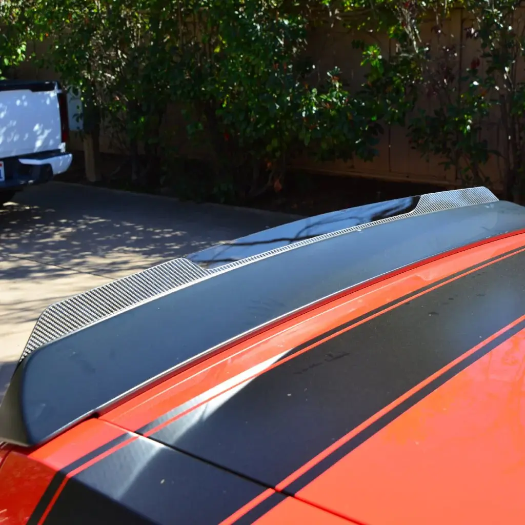 2009-2023 Dodge Challenger Wicker Bill Carbon Fiber