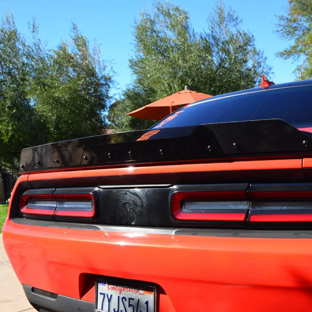 2009-2023 Dodge Challenger Wicker Bill Carbon Fiber