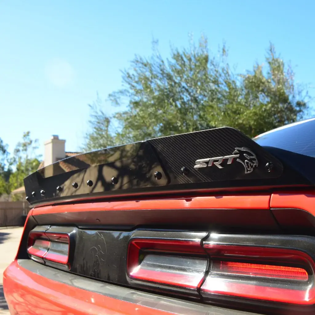 2009-2023 Dodge Challenger Wicker Bill Carbon Fiber